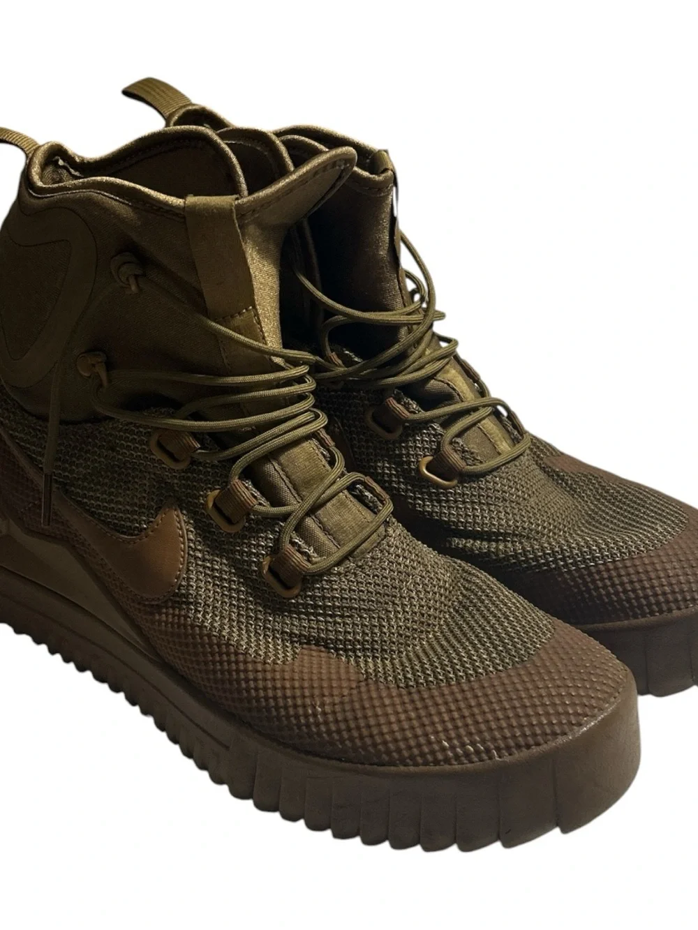 Nike Men’s Tactical Boot Sneakers in Olive